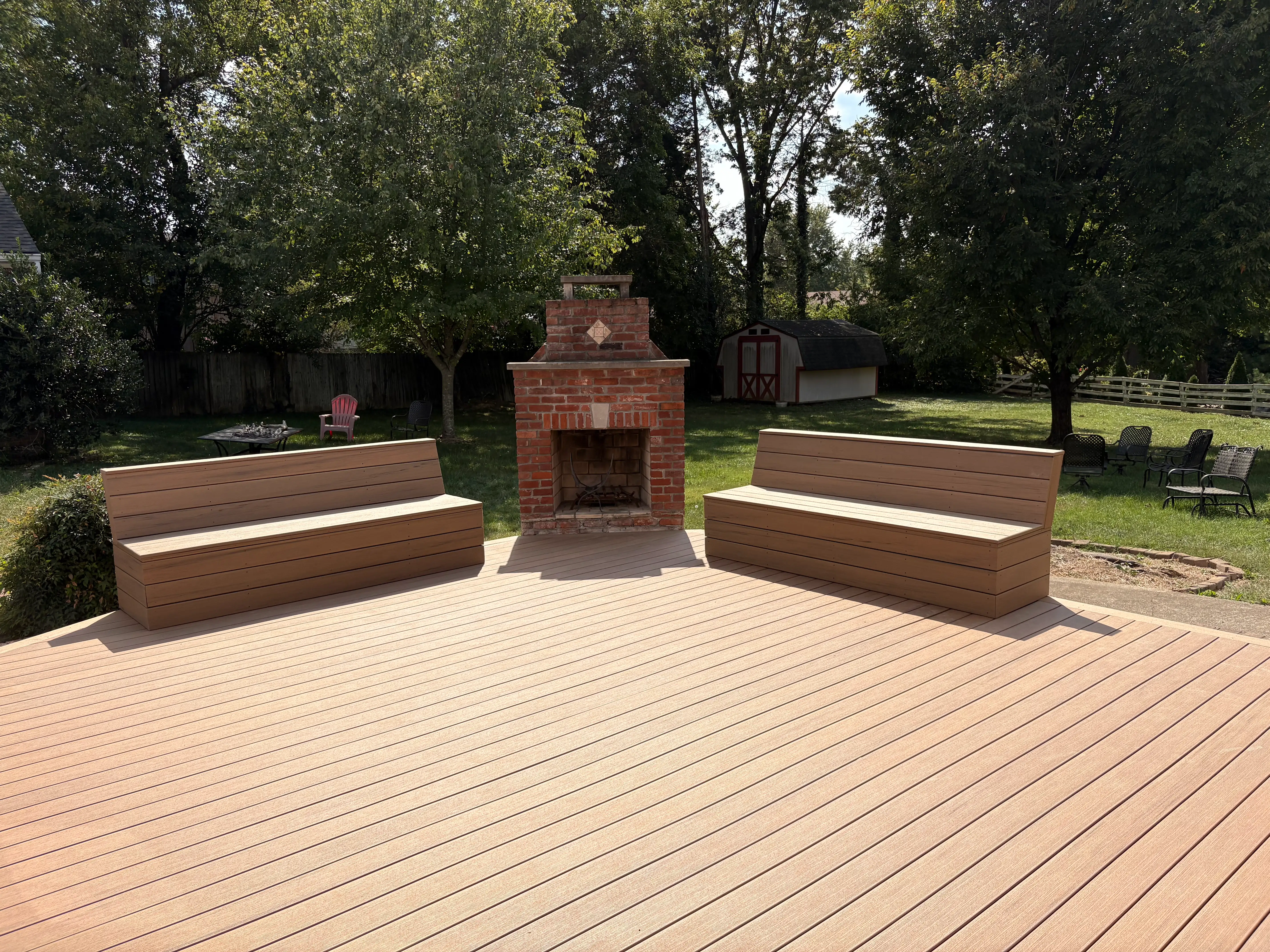 Custom deck lighting Louisville KY — Decked Out Craftsmen