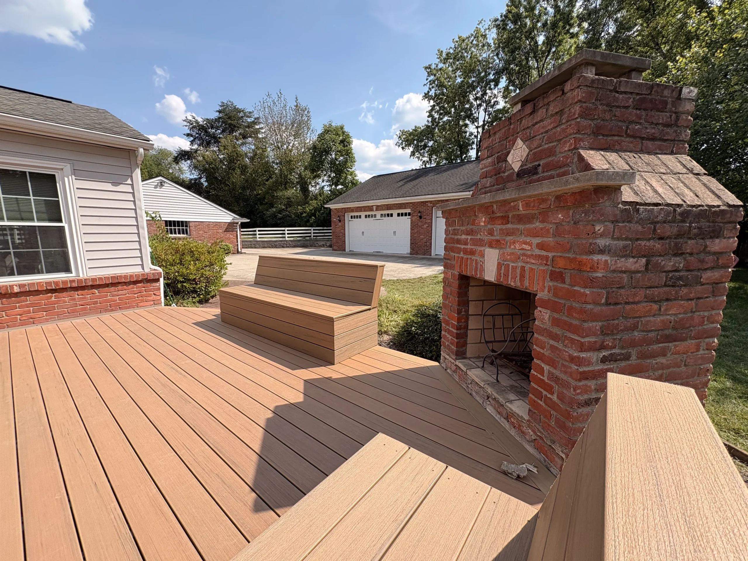 Kentucky deck construction Pleasureville