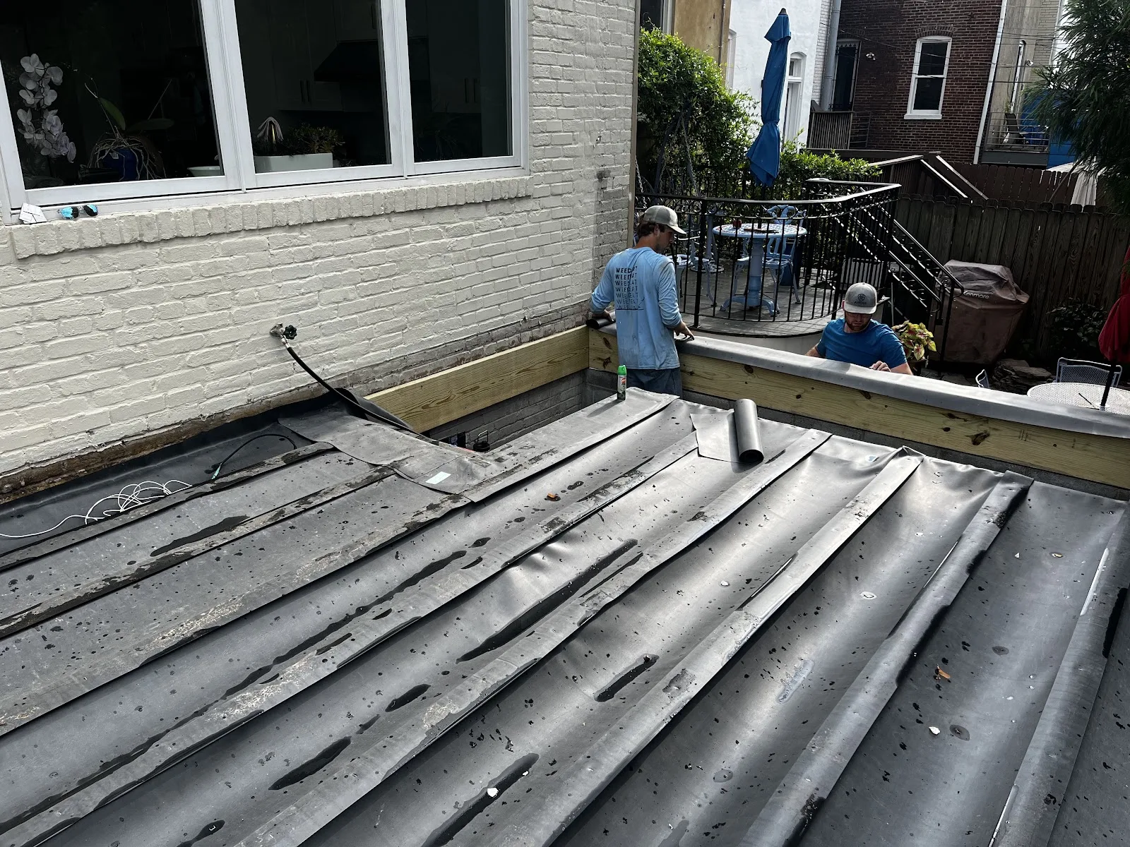 Under deck drainage and waterproofing in Prospect KY