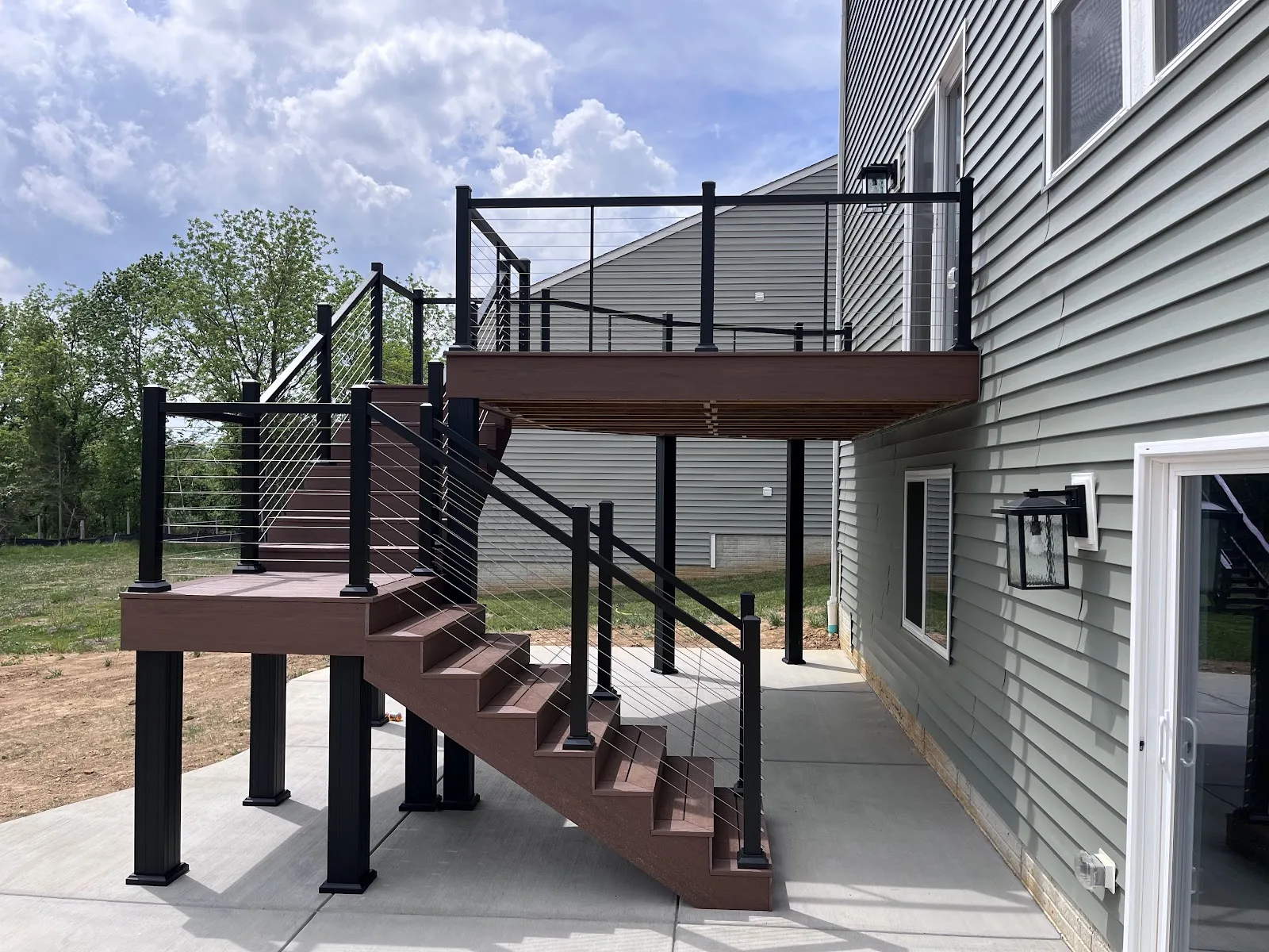 Integrated night lighting for decks in Prospect KY